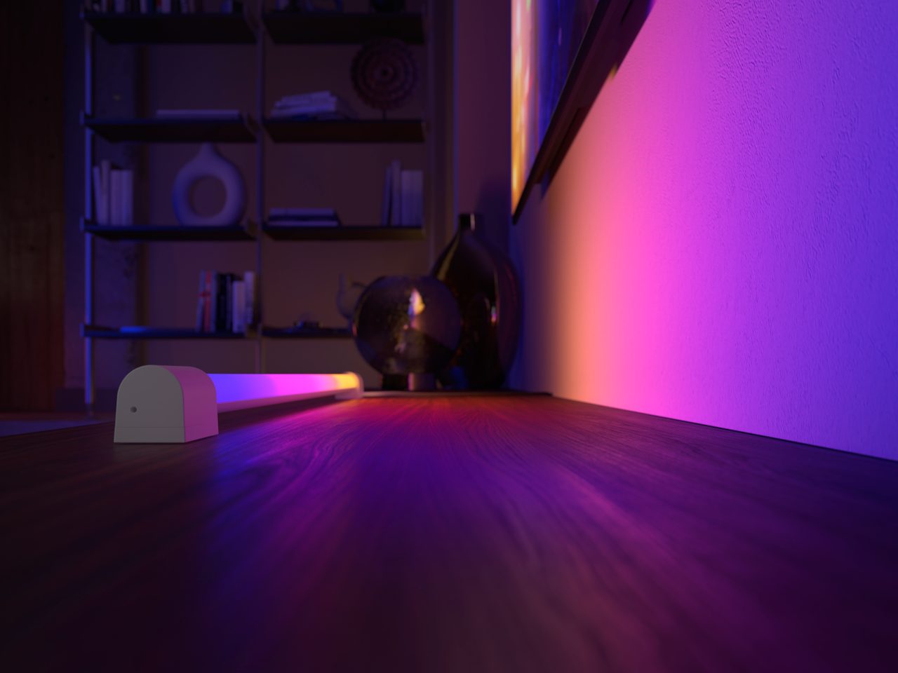 Hue-play gradient light Tube-